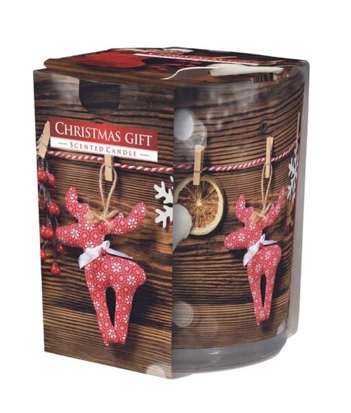 Lumanare Parfumata in Pahar Imprimat Christmas Gift