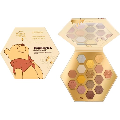 Paleta farduri de pleoape Winnie the Pooh Disney, 010 Sweet As Can Bee, Catrice
