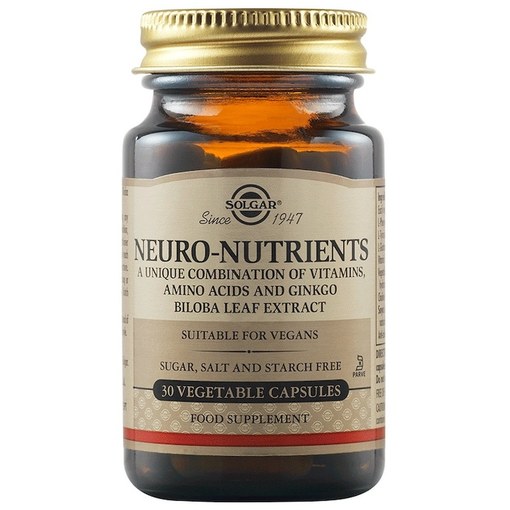 Neuro nutrients, 30 capsule vegetale, Solgar