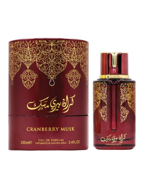 Apa de parfum Arabiyat Prestige Cranberry Musk, Unisex, 100 ml