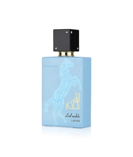 Apa de parfum Lail Maleki Moroccan Blue, 100 ml, Lattafa