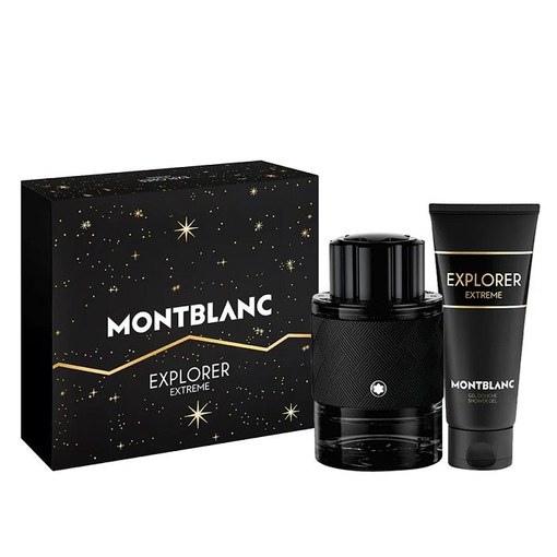 Set Explorer Platinum: Apa de Parfum 60 ml + Gel de Dus 100 ml, Montblanc