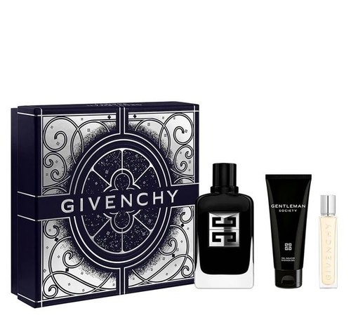 Set Gentleman Society: Apa de Parfum 100 ml + Apa de Parfum 12.5 ml + Gel de Dus 75 ml, Givenchy