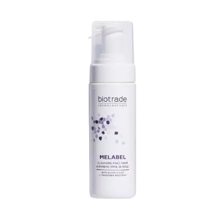Spuma de curatare depigmentanta Melabel, 150ml, Biotrade