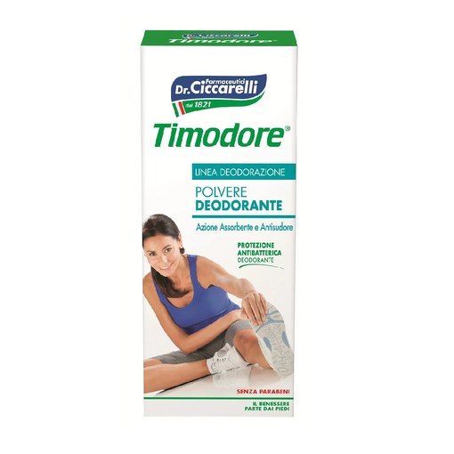 Pudra Deodorant pentru picioare Timodore, 250 g, Dr. Ciccarelli
