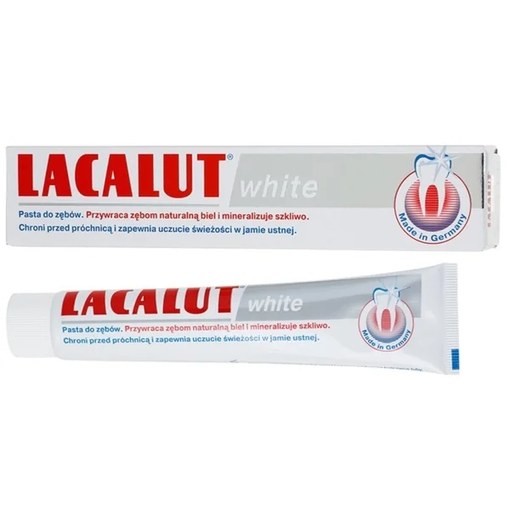 Pasta de dinti Lacalut White, 75 ml, Theiss Naturwaren