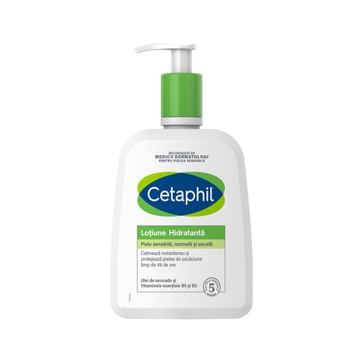 Lotiune hidratanta pentru piele uscata si sensibila Cetaphil, 236ml, Galderma