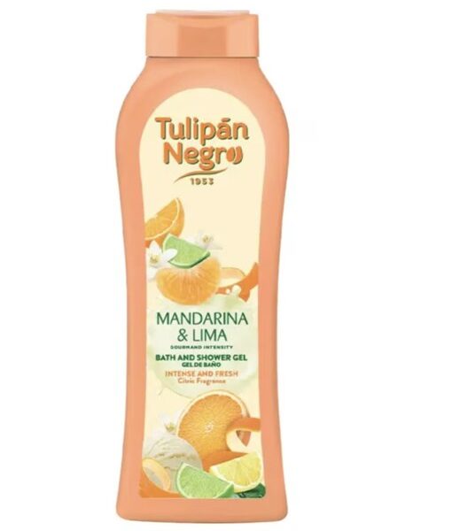 Gel de dus Mandarina, 650 ml, Tulipan Negro