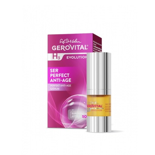 Ser perfect anti-age Gerovital H3 Evolution, 15ml, Farmec