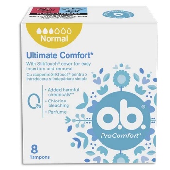 Tampoane Procomfort normal, 8 bucati, O.B.