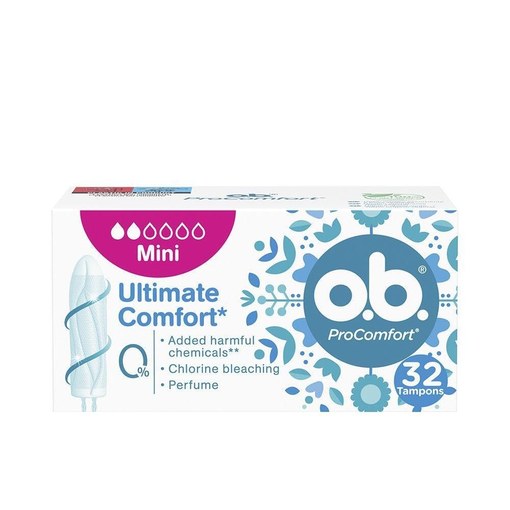 Tampoane OB Procomfort mini, 16 bucati, O.B.