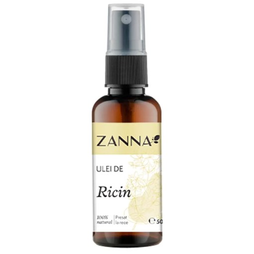Ulei de ricin, 50 ml, Zanna