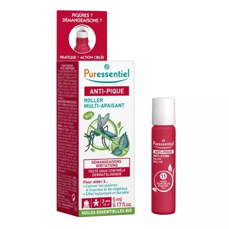 Roll-on calmant impotriva intepaturilor de insecte Bite & Sting, 5ml, Puressentiel
