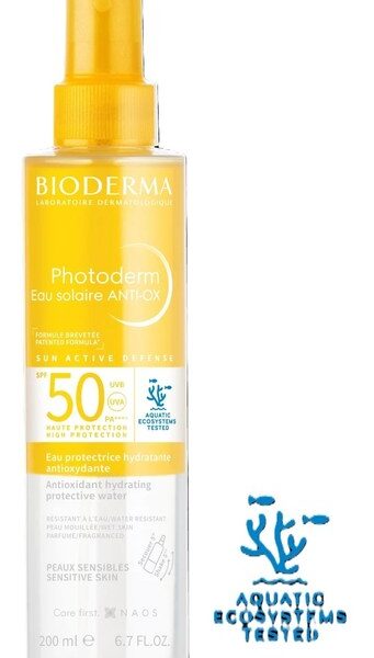 Apa cu protectie solara SPF50 antioxidanta Photoderm ANTI-OX, 200ml, Bioderma