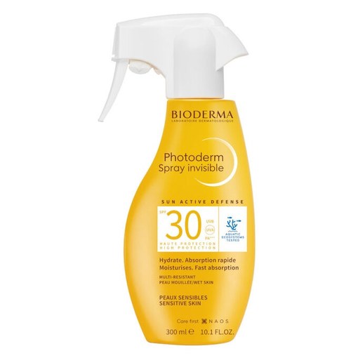 Spray invizibil pentru protectie solara SPF30 Photoderm, 300 ml, Bioderma