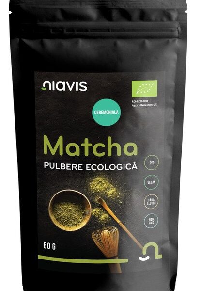 Matcha ceremoniala Pulbere Ecologica/BIO 60g,Niavis