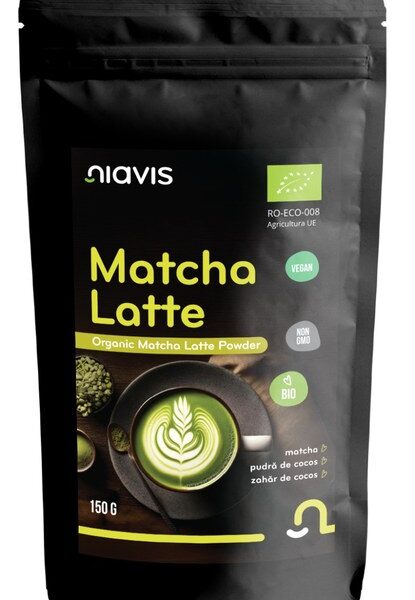 Matcha Latte pulbere Ecologica/BIO, 150 g, Niavis