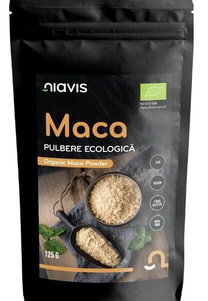 Maca Pulbere Ecologica/BIO, 125 g, Niavis