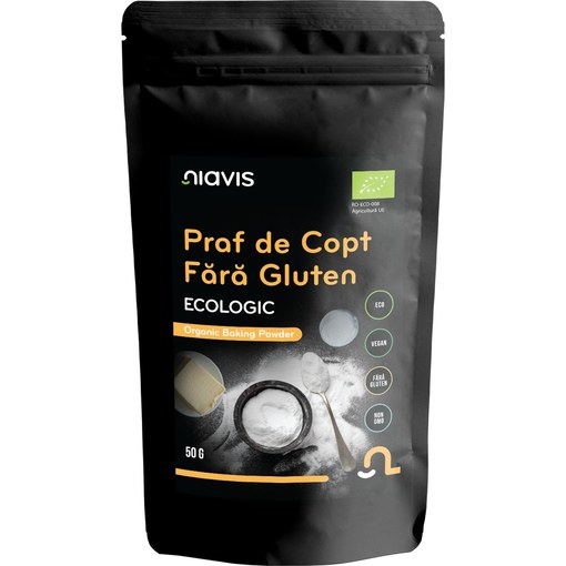Praf de copt fara gluten Ecologic/BIO 50 g, Niavis