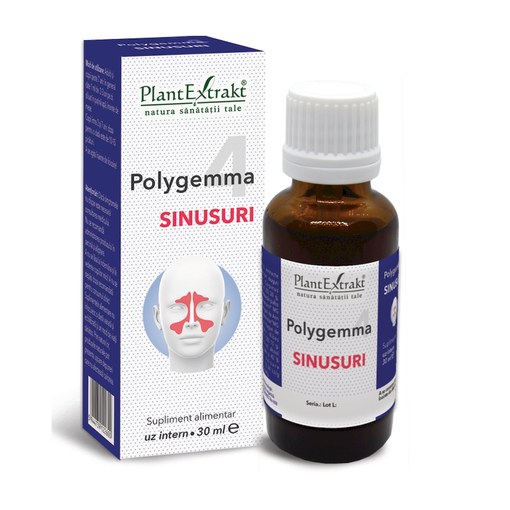 Polygemma 4, Sinusuri, 30ml, PlantExtrakt