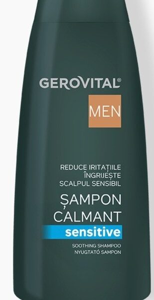 Sampon calmant sensitive Men, 400 ml, Gerovital