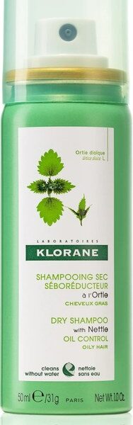 Sampon uscat cu extract de urzica, 50 ml, Klorane