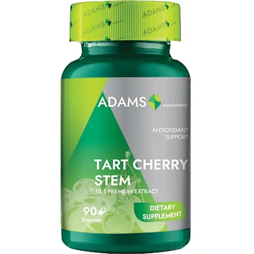 Cozi de cirese - Tart Cherry Stem, 90 capsule, Adams