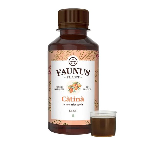 Sirop Cătină cu Miere și Propolis, 200 ml, Faunus Plant