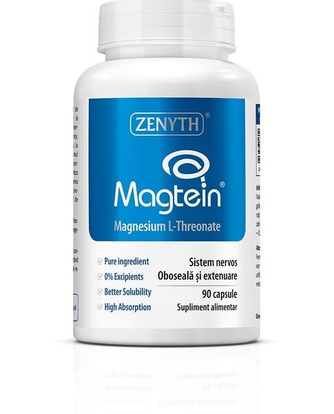Magneziu Treonat Magtein, 90 capsule, Zenyth