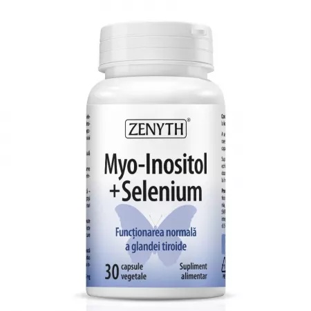 Myo-Inositol + Selenium, 30 capsule vegetale, Zenyth
