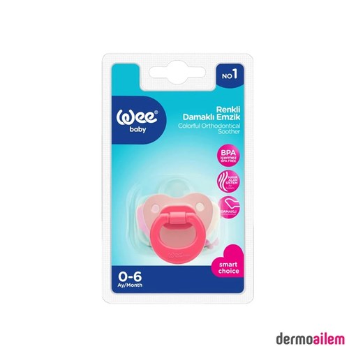 Suzeta din silicon ortodontică clasică nr. 1, cod 841, Wee Baby