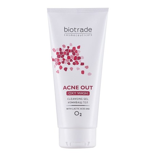 Gel de curatare Acne Out Oxy Wash, 200ml, Biotrade