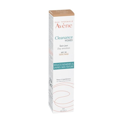 Emulsie de zi nuantatoare cu SPF30 Cleanance Women, 40ml, Avene