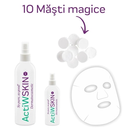 Pachet mic tratament anti-acnee, ActiW SKIN