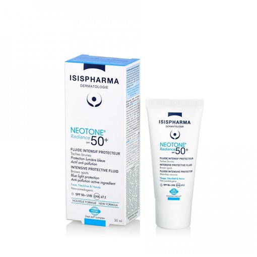 Crema depigmentanta cu fotoprotectie NeoTone Radiance SPF 50, 30ml, Isis Pharma