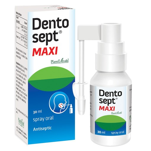 Spray gingival Dentosept Maxi, 30 ml, PlantExtrakt