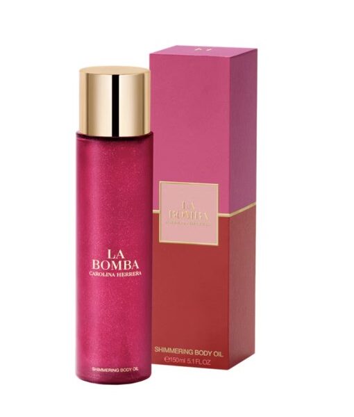 Ulei de corp stralucitor La Bomba, 150 ml, Carolina Herrera