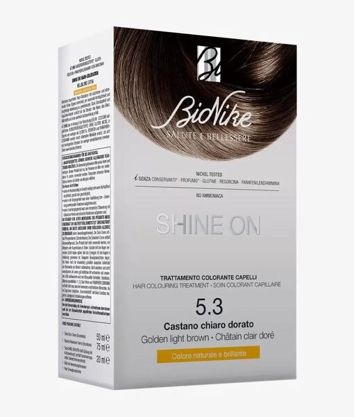 Vopsea pentru par Nr. 5.3 Golden Light Brown Shine On, 1 bucata, Bionike